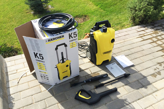 Самая популярная минимойка высокого давления Karcher K5 compact
