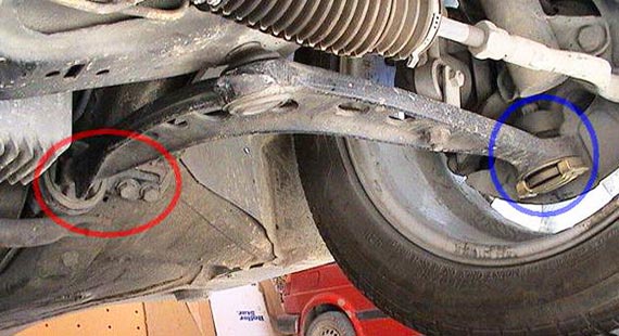 Осмотр сайлентблоков