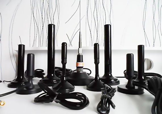 Автомобильные антенны на магните