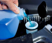 Не забудьте залить незамерзайку!