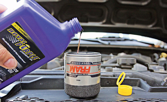 Замена масляного фильтра