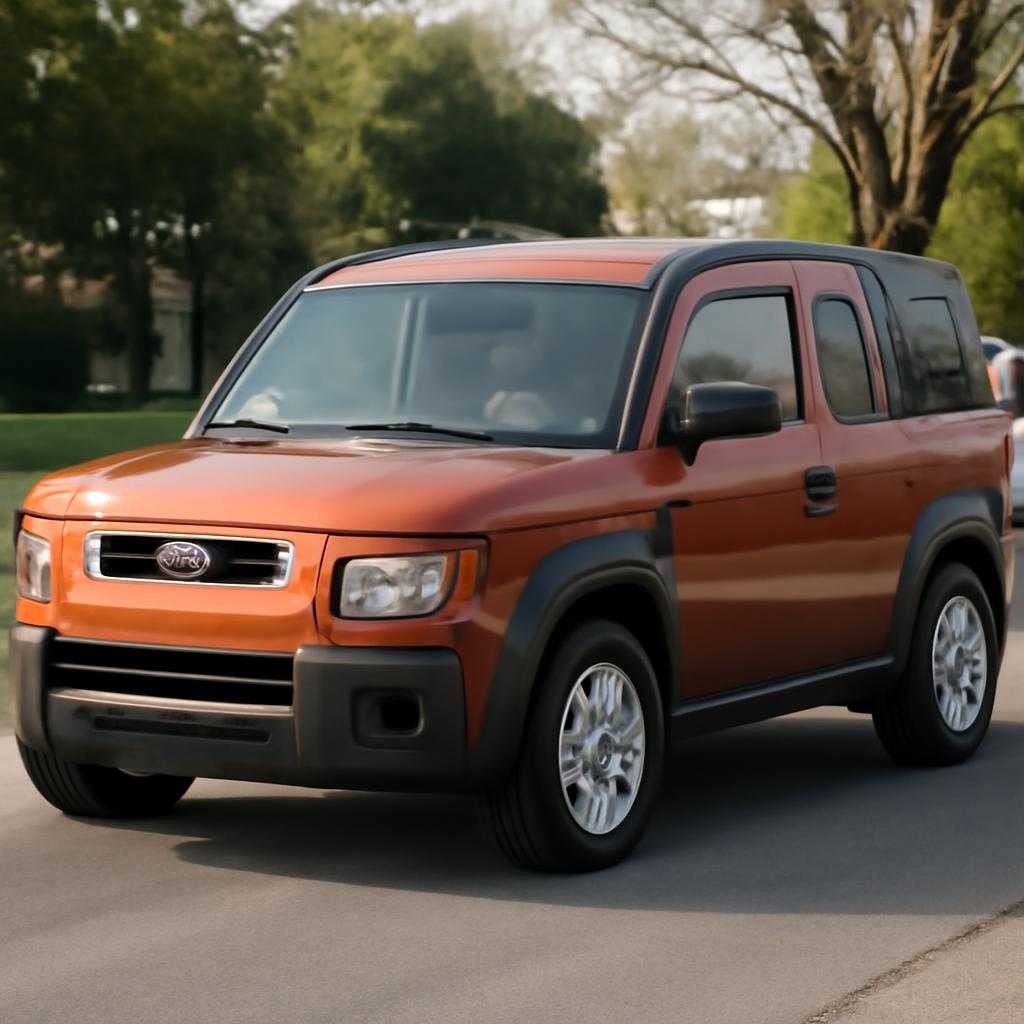Honda element: куб адреналина на колёсах