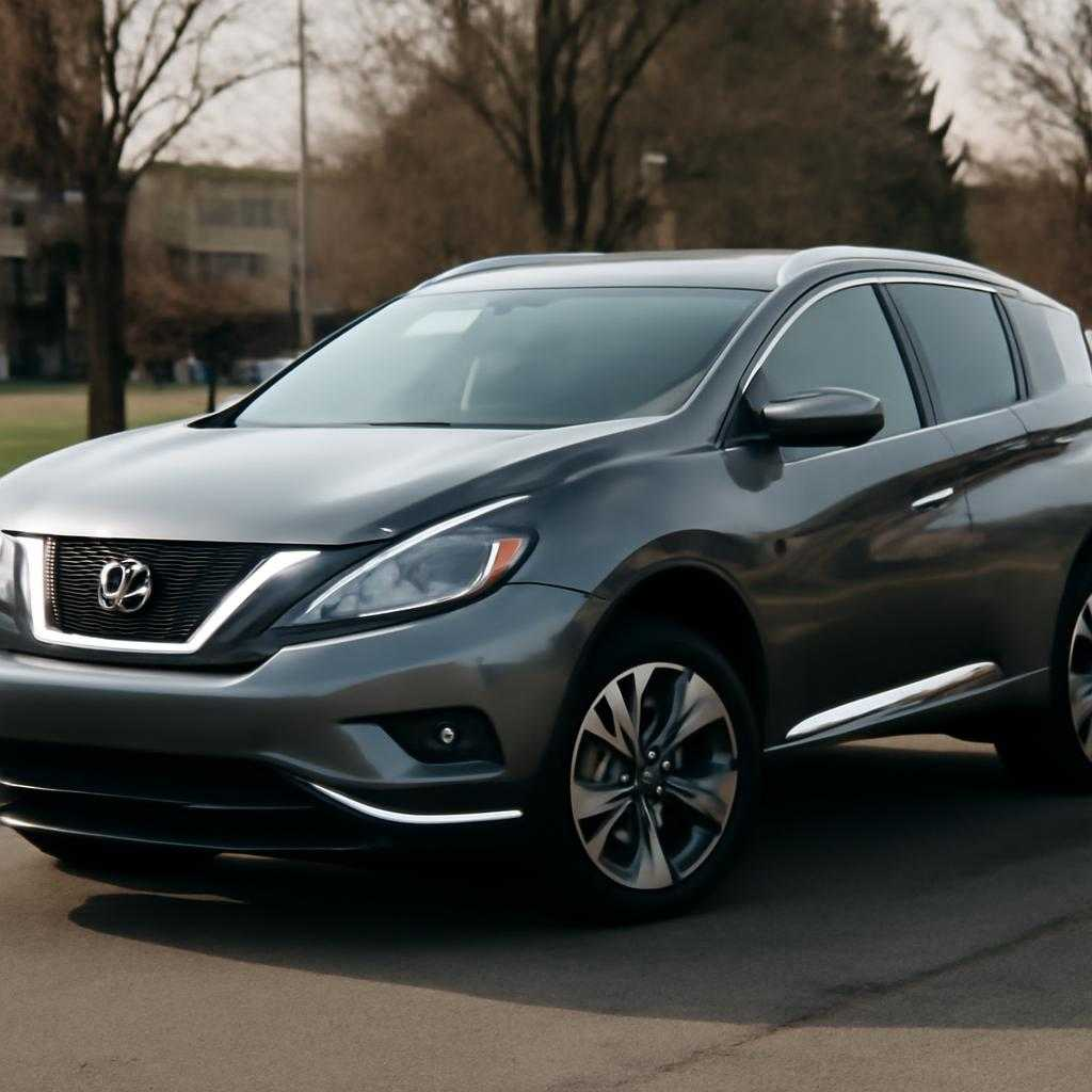 Технический портрет nissan murano без глянца