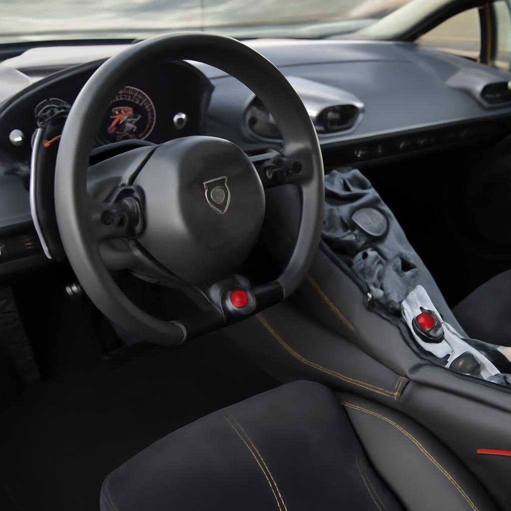 Huracán: кокпит, где алюминий поёт