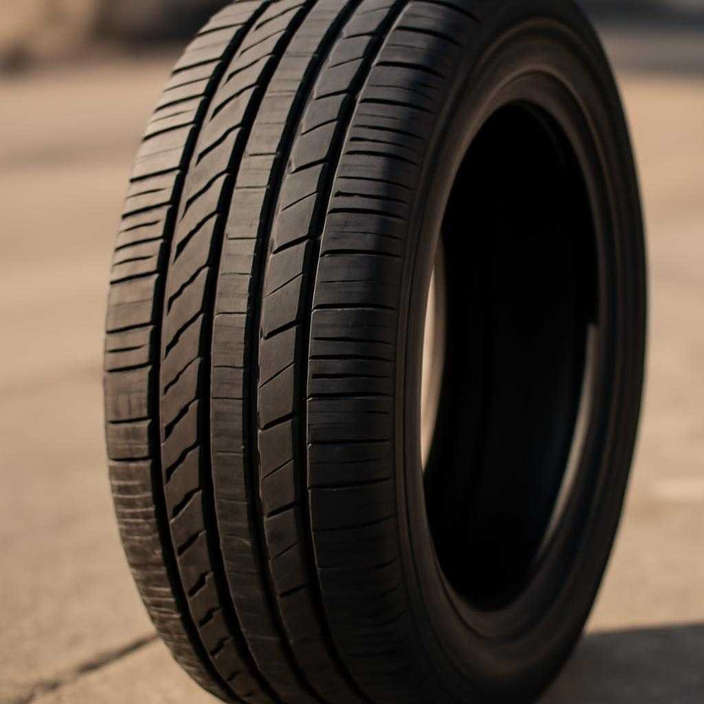 Шина — единственный отпечаток машины