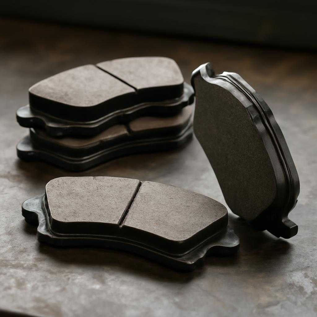 Фрикционный портрет тормозной колодки