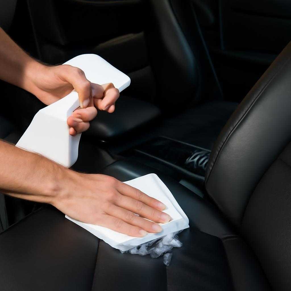 Кожаный салон автомобиля: перчатка на колёсах