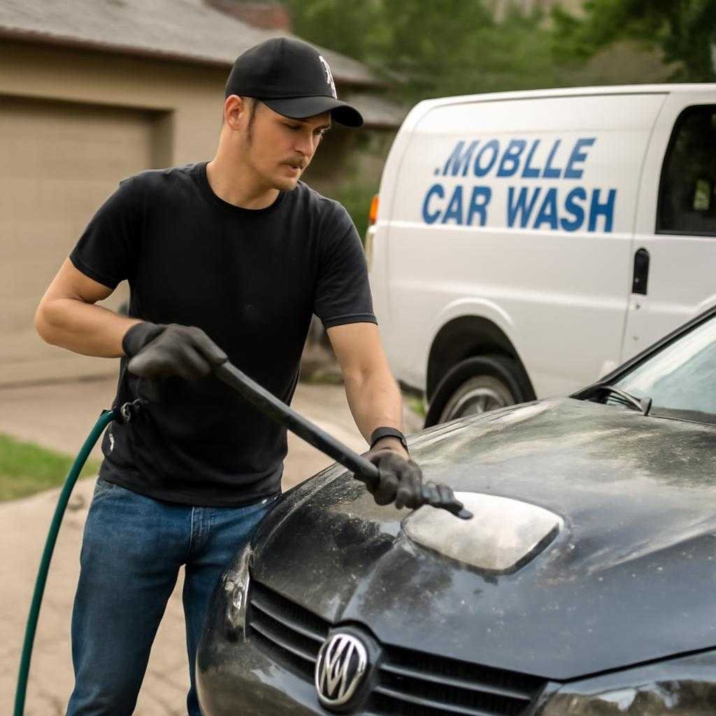 Выездная мойка: сервис без лишних километров