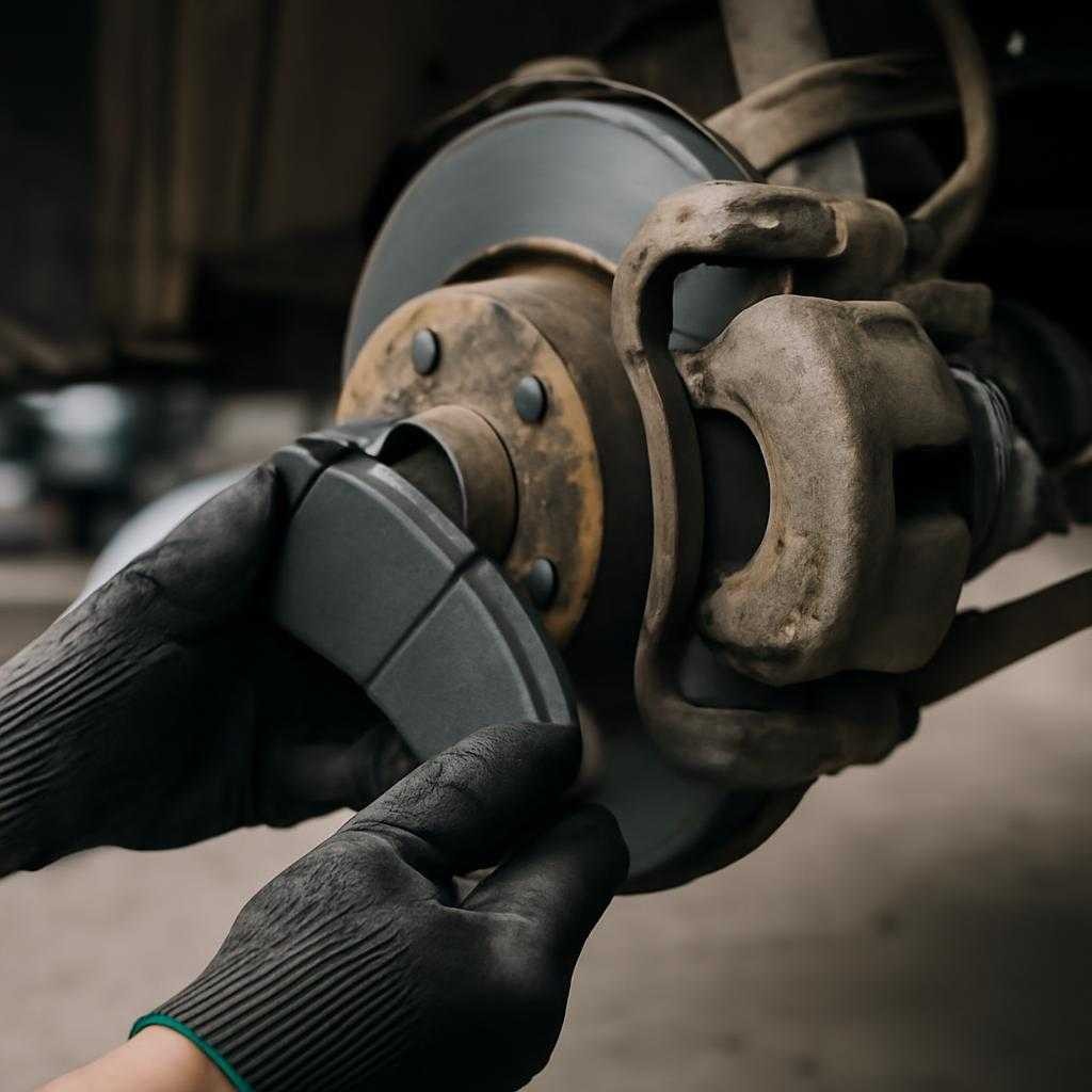 Шёпот дисков: замена колодок по стандарту мастера