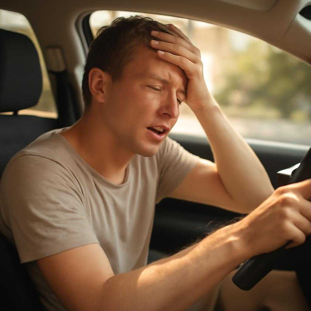 жара в машине