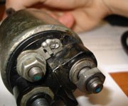 Проверка и ремонт втягивающего реле стартера